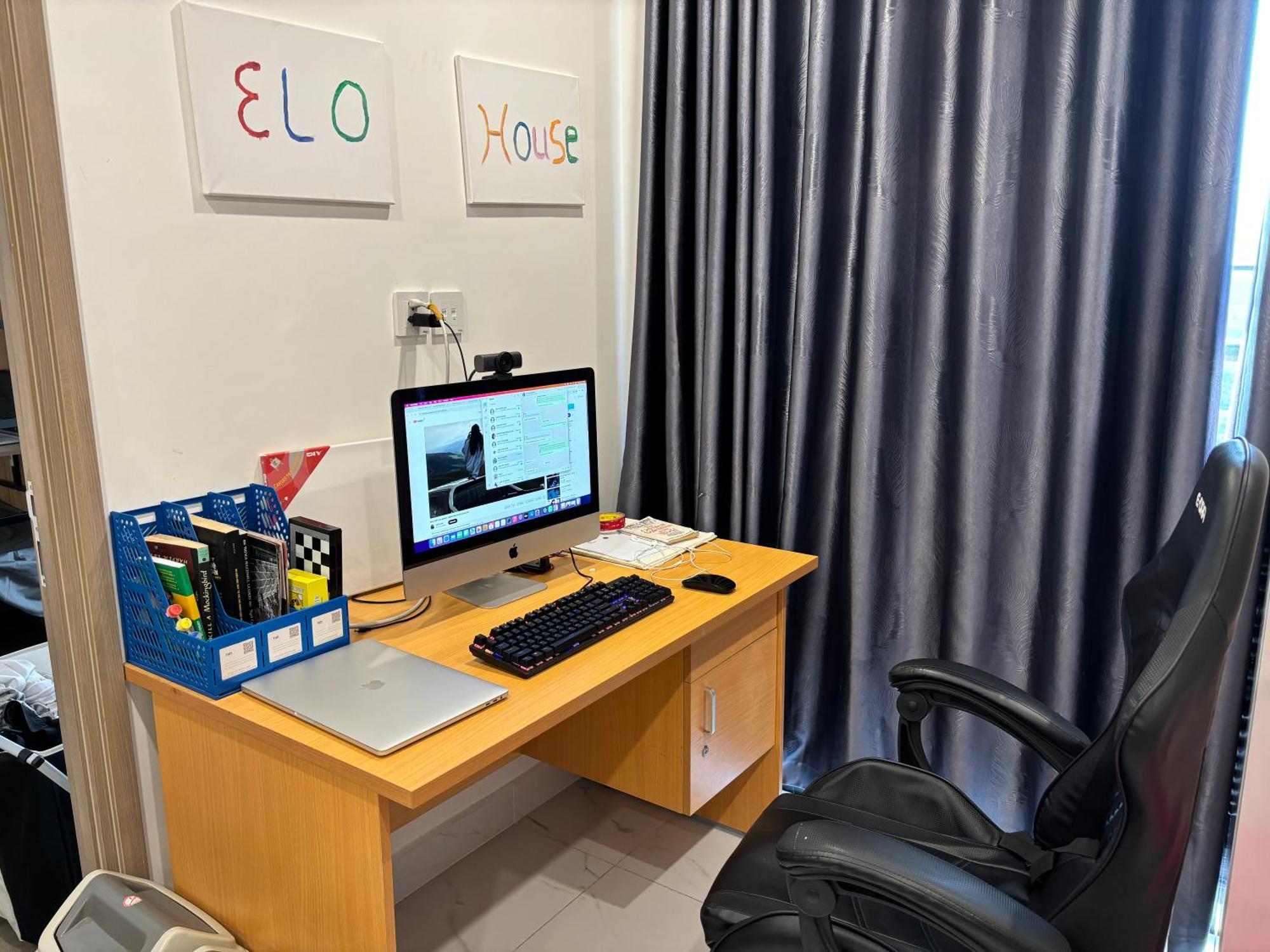 Elo House Vandrehjem Long Binh Eksteriør billede