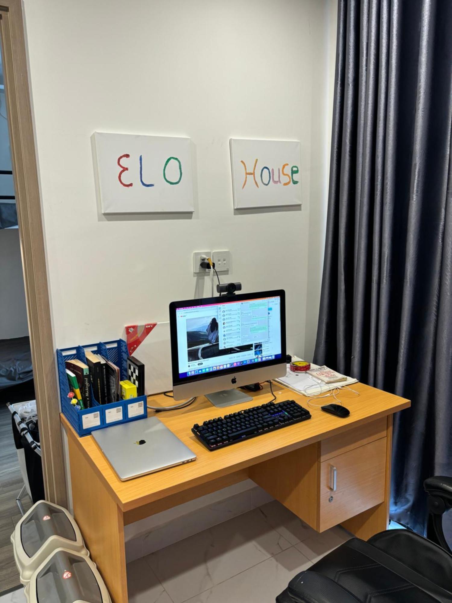 Elo House Vandrehjem Long Binh Eksteriør billede